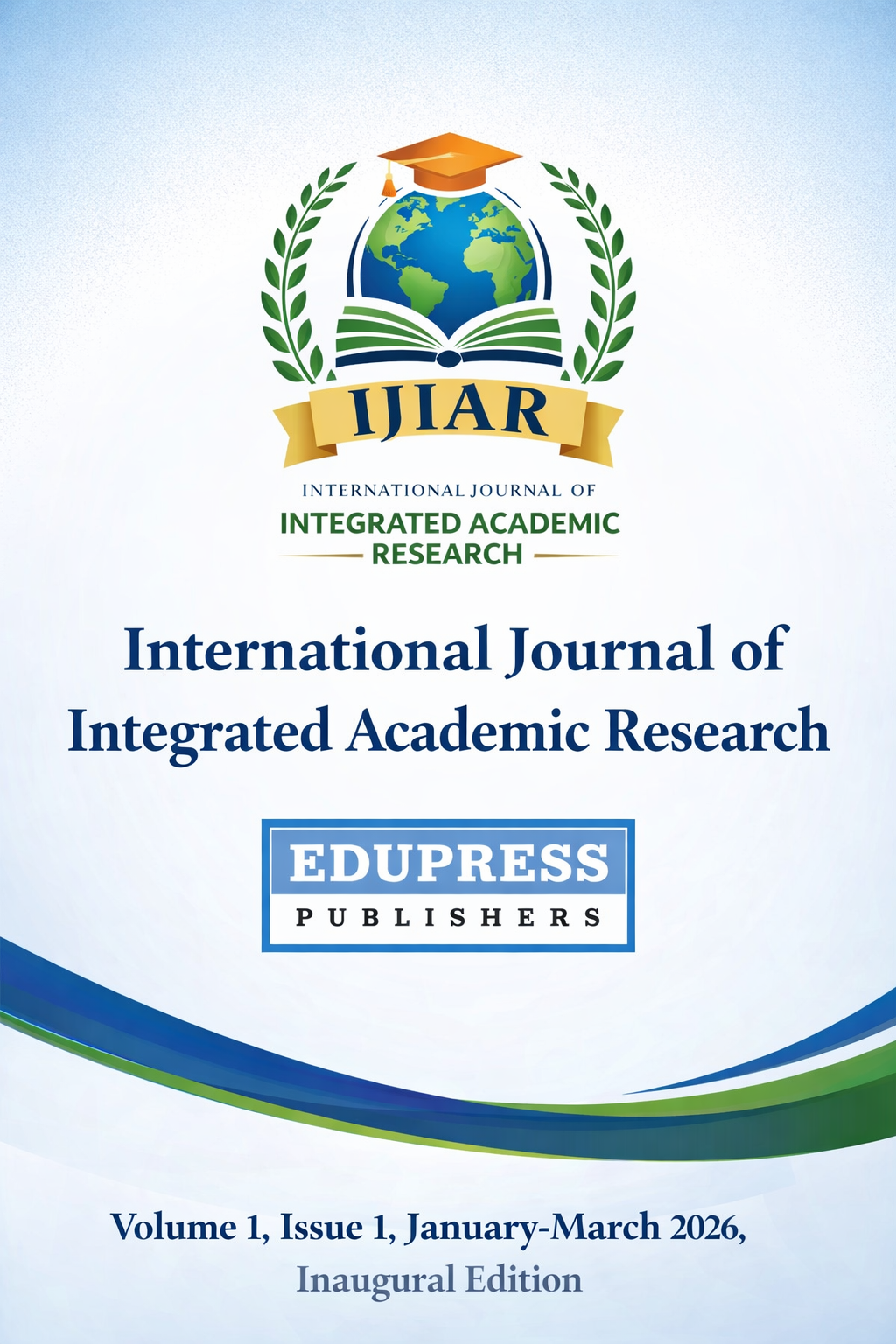 					View Vol. 1 No. 1 (2026): Volume 1, Issue 1 (January-March, 2026)
				